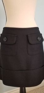 Burberry short black skirt